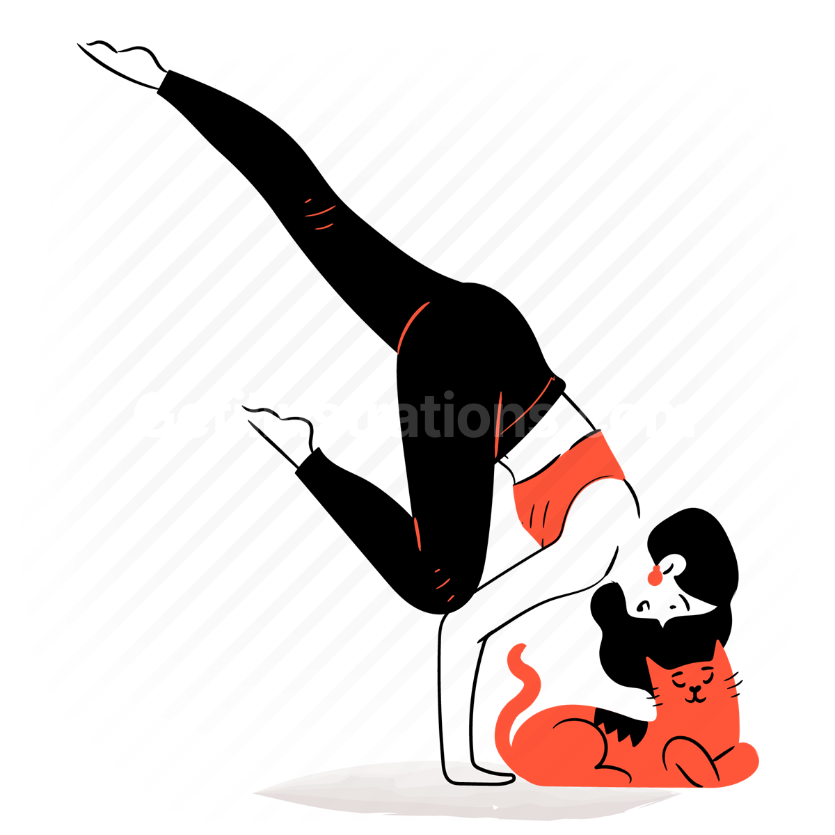Sports and Fitness illustration